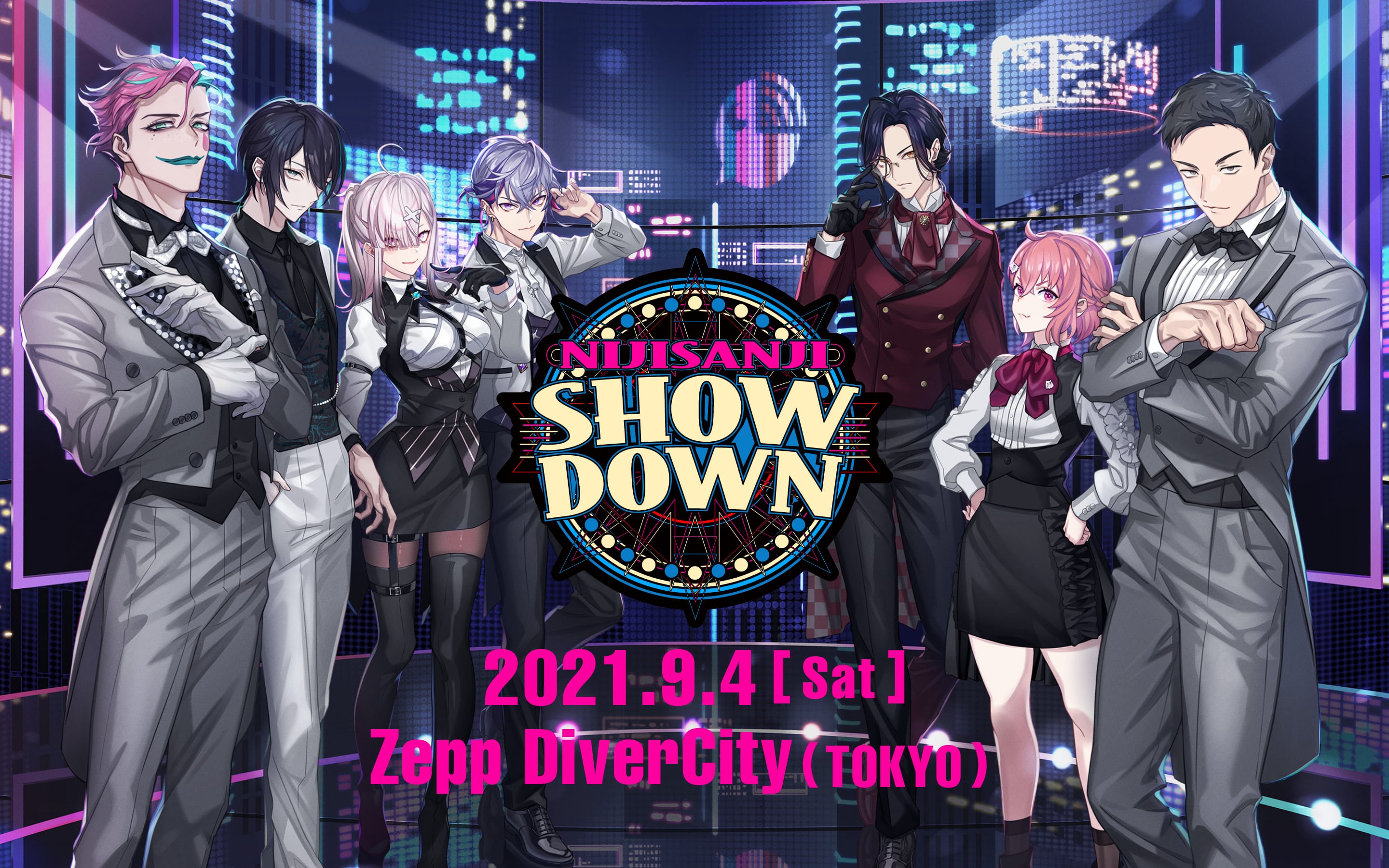 社築 にじさんじ showdown 缶バッジ